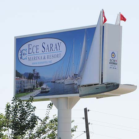 Gçm Reklam totem reklam ürünleri